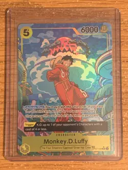 Monkey D Luffy OP07-109 Treasure Rare Two Legends One Piece Card Game - Image 3