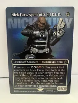 Nick Fury, Agent of S.H.I.E.L.D. (Borderless) (0357) Marvel Super Heroes Foil - Image 1