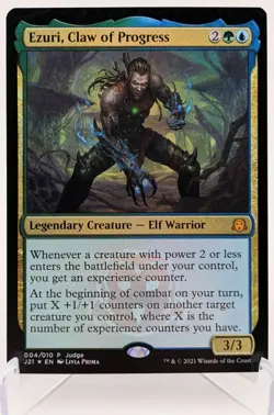 MTG - Judge Promos - Ezuri, Claw of Progress - NM Foil - Image 1