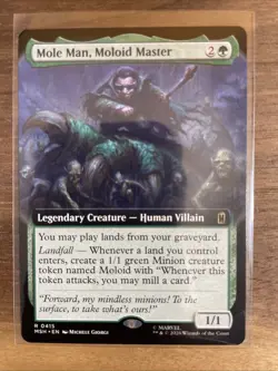 Mole Man, Moloid Master (Extended Art) - MTG Marvel - NM R415 Regular - Image 1