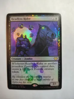 Headless Rider 118 R Innistrad: Crimson Vow Magic: The Gathering Foil Near Mint - Image 1