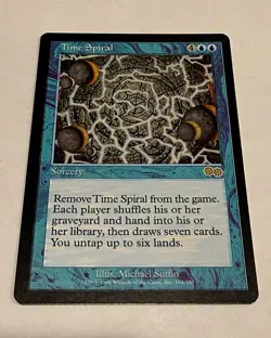 Time Spiral MTG Urza's Saga Rare Regular English 1998 - Michael Sutfin - Image 1