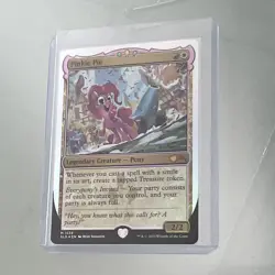 Pinkie Pie Foil Rare White Legendary Creature Secret Lair Drop MTG EN 2021 - Image 2