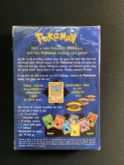 Pokemon 2-Player Starter Set Base New Sealed 1999 All Energies Variant Machamp - Image 2