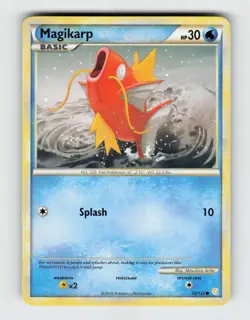 Magikarp 72/123 - Pokemon - HeartGold & SoulSilver - Common - LP - Image 1