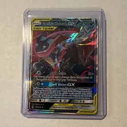 Pokemon TCG Greninja & Zoroark GX 107/214 Holo Ultra Rare 250 HP English - Image 1