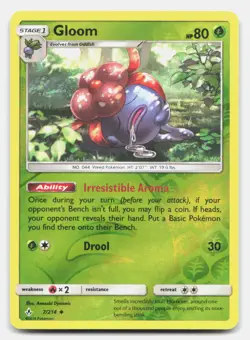 Gloom 7/214 Uncommon Unbroken Bonds Pokemon Reverse Holo NM - Image 1