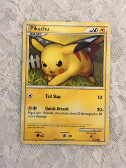 Pokemon Trading Card Game Pikachu 78/123 Heartgold & Soulsilver Regular - Image 2
