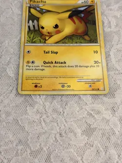 Pokemon Trading Card Game Pikachu 78/123 Heartgold & Soulsilver Regular - Image 3