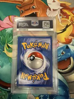 Marill 11/18 Southern Islands Reverse Holo Rare Pokemon Card TCG PSA 7 - Image 2