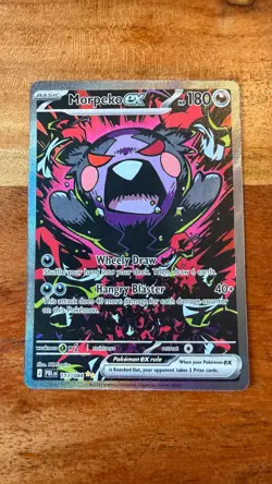 Morpeko EX 117/084 Special Illustration Rare - Pokemon TCG Pitch Black NM - Image 1