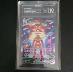 Pokemon Deoxys VMAX GG45 Crown Zenith Alt Art Holo TAG 10 Ultra Rare 2023 - Image 1