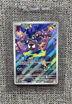 GASTLY Pokemon S/V Temporal Forces 177/162 Illustration Rare English 🔥 - Image 1