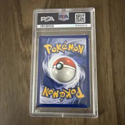 1999 Pokemon Graveler #37 Fossil PSA 8 - Image 2