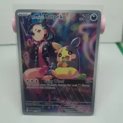 Marnie's Morpeko Black Star Promo 206 Scarlet & Violet Pokemon TCG Near Mint - Image 1