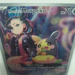 Marnie's Morpeko Black Star Promo 206 Scarlet & Violet Pokemon TCG Near Mint - Image 2