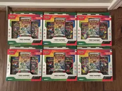 Pokemon First Partner Illustration Collection Series 1 Lot Of 6 - Image 1