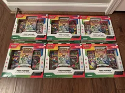 Pokemon First Partner Illustration Collection Series 1 Lot Of 6 - Image 3