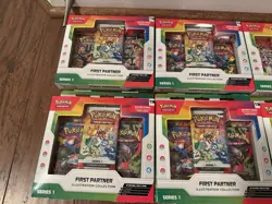 Pokemon First Partner Illustration Collection Series 1 Lot Of 6 - Image 4