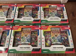Pokemon First Partner Illustration Collection Series 1 Lot Of 6 - Image 5
