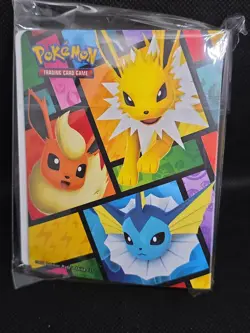Pokemon TCG Sword & Shield Eevee Evolutions Mini Binder Factory Sealed - Image 2