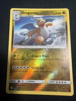 Dragonite Reverse Holo Rare - 96/149 - Sun & Moon Base Pokemon 2017 - Image 1