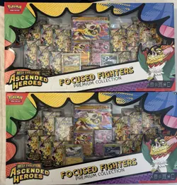 Pokemon Ascended Heroes - Focused Fighters Premium Collection! In Hand! - Image 1