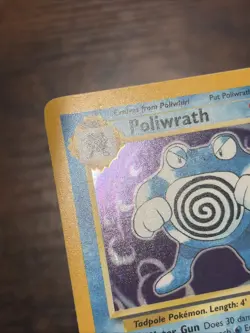 Poliwrath 13/102 Holo Holo Rare Base Set Unlimited Pokemon Holo NM- - Image 2