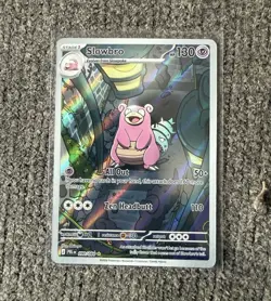 Nintendo Slowbro 090/084 Paldea Evolved Illustration Rare Holo English 130HP - Image 1