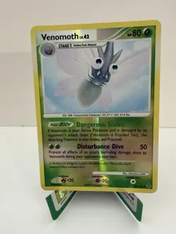 Pokemon TCG Venomoth Secret Wonders 73/132 Reverse Holo Uncommon NM/VLP - Image 1
