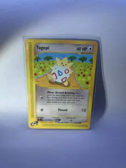 Pokemon TCG Togepi Aquapolis 114/147 Regular Common Non Holo - LP+ - Image 1
