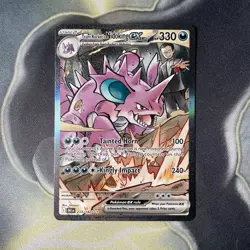 Pokemon Team Rockets Nidoking 233/182 Destined Rivals - NM - Image 1