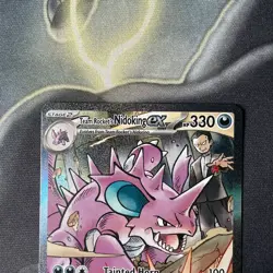 Pokemon Team Rockets Nidoking 233/182 Destined Rivals - NM - Image 2