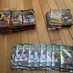 Pokemon Loose Pack Lot 65 Packs , Destined/perfect/chaos/spark/journey+ mega - Image 5