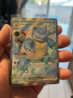 Blastoise Ex #184 Pokemon Scarlet & Violet 151 - Image 3