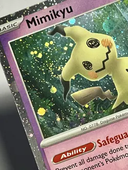 Mimikyu 037/091 (NM) 🌀x2 SWIRLS🌀 Scarlet & Violet: Trick or Trade 2023 Pokemon - Image 3