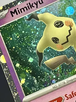 Mimikyu 037/091 (NM) 🌀x2 SWIRLS🌀 Scarlet & Violet: Trick or Trade 2023 Pokemon - Image 4
