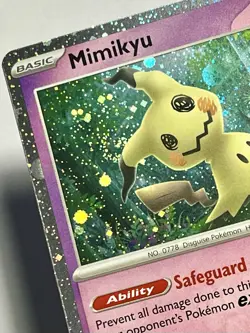 Mimikyu 037/091 (NM) 🌀x2 SWIRLS🌀 Scarlet & Violet: Trick or Trade 2023 Pokemon - Image 5