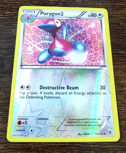 Pokemon Porygon2 73/101 Plasma Blast Reverse Holo NM - Image 1