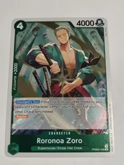 One Piece TCG RORONOA ZORO PRB02-006 - Rare R - Premium Booster The Best Vol. 2 - Image 1