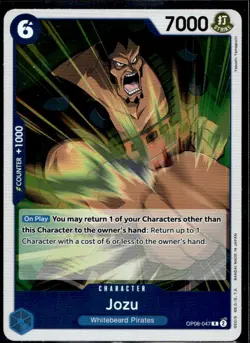 Jozu OP08-047 Rare Two Legends One Piece Foil Near Mint - Image 1