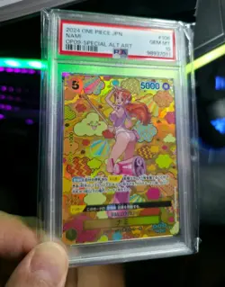 One Piece 2024 Nami OP08-106 Alt Art SP Japanese GEM MINT PSA 10 - Image 2