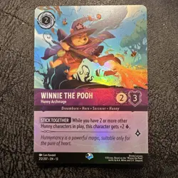 Disney Lorcana Winnie The Poo - Hunny Archmage Epic Foil Attack Of The Vine! Nm - Image 1
