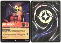 Disney Lorcana TCG Mike Wazowski - Well-Rounded Entertainer 21/207 Common Foil A - Image 3