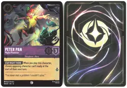 Disney Lorcana TCG Peter Pan - Playful Prankster 58/207 Common Foil Attack Of Th - Image 3