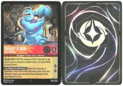 Disney Lorcana TCG Sulley & Boo - Scare Buddies 29/207 Super Rare Foil Attack Of - Image 3