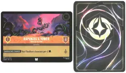 Disney Lorcana TCG Rapunzel's Tower - Taken by the Vine 37/207 Uncommon Foil Att - Image 3
