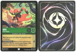 Disney Lorcana TCG Roo - Hunny Rogue 83/207 Uncommon Foil Attack Of The Vine - Image 3