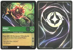 Disney Lorcana TCG Posey - Vampire Potato 91/207 Uncommon Foil Attack Of The Vin - Image 3