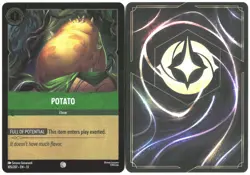 Disney Lorcana TCG Potato 105/207 Common Foil Attack Of The Vine - Image 3